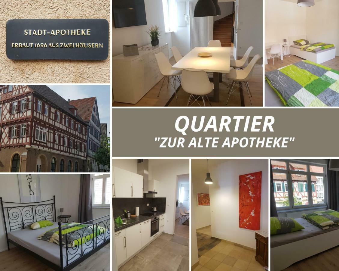 Quartier "Zur Alten Apotheke" Brackenheim Eksteriør billede